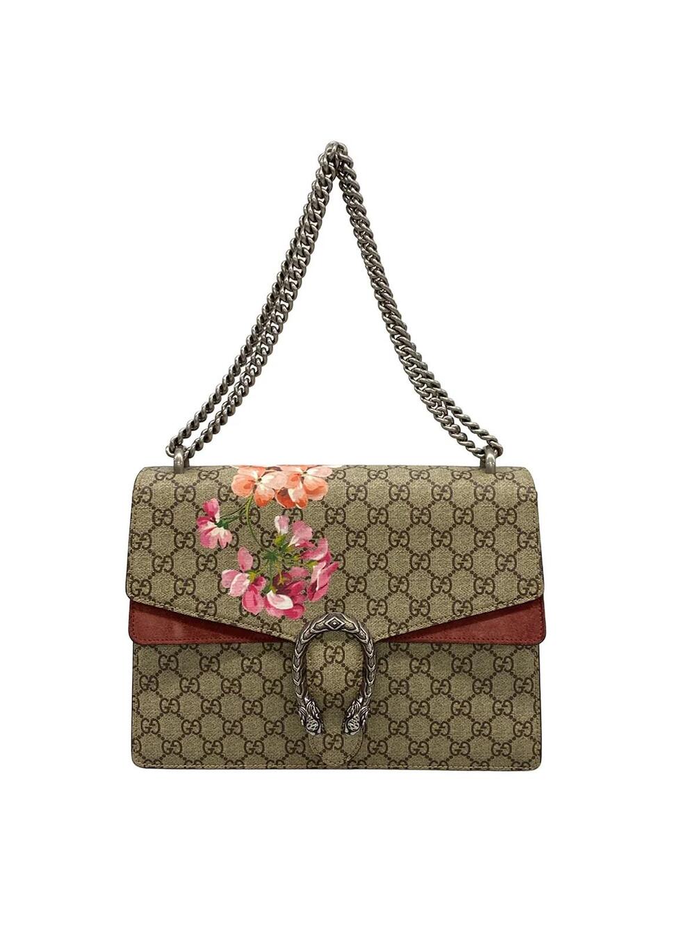 Gucci Dionysus Beige Brown Multi Pvc #371728G11B